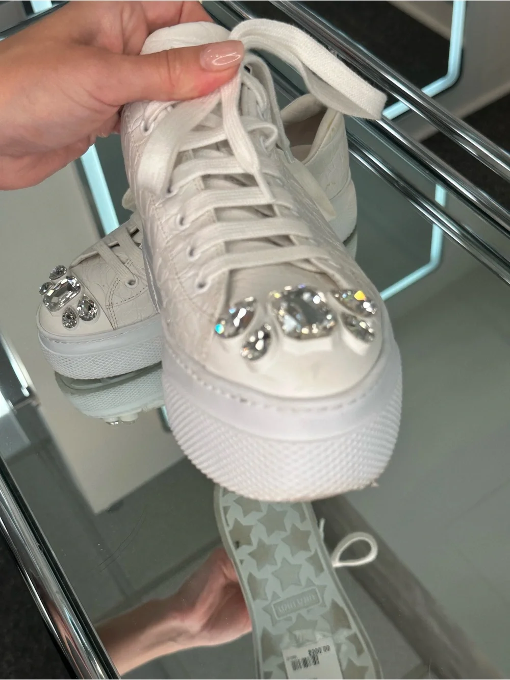 Miu Miu Platform Sneaker